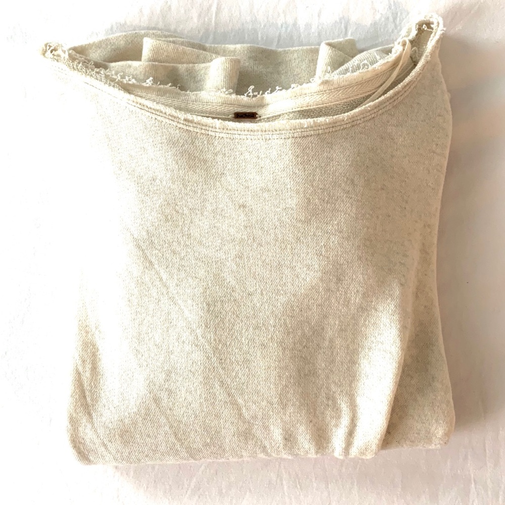 Free People Cream Tunic size S